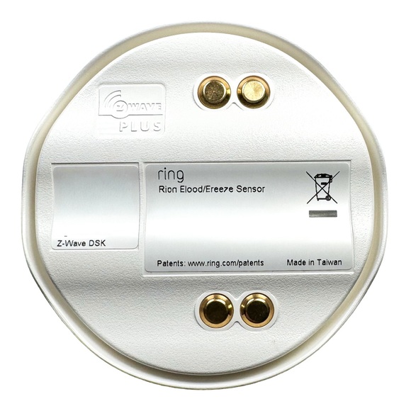 Ring Z Wave Alarm Flood and Freeze Sensor (4SF1S8-0EN0)  OEM White Smart Device - Picture 3 of 9